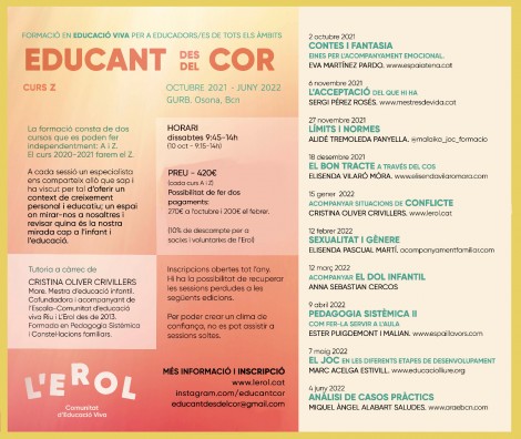 Educant des del Cor