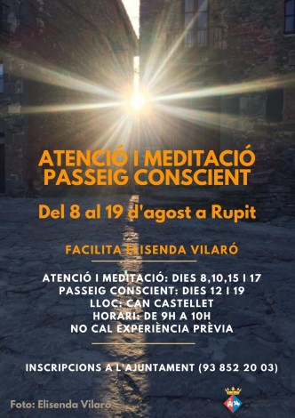 Atenció i Meditació a Rupit